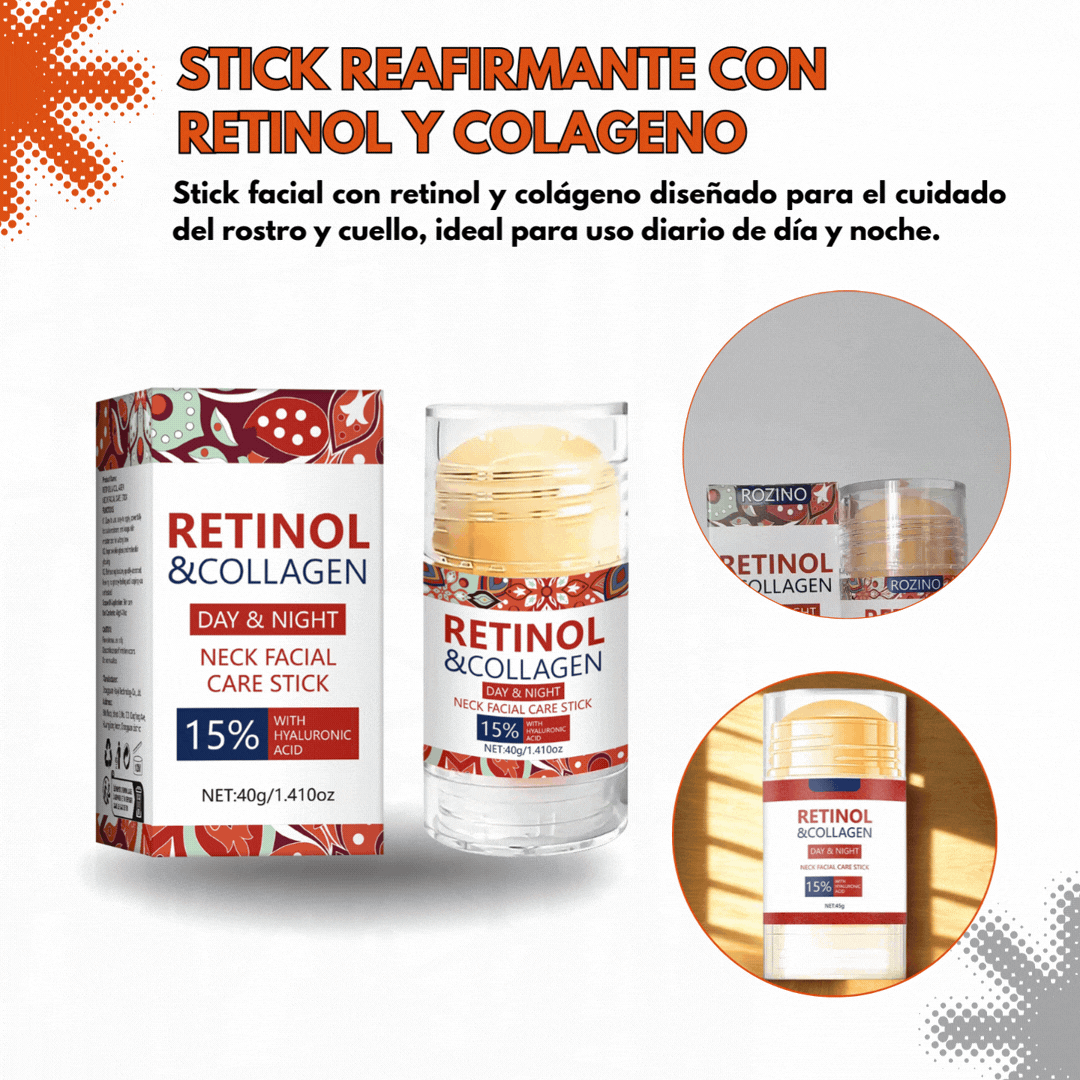 STICK REAFIRMANTE CON RETINOL Y COLAGENO
